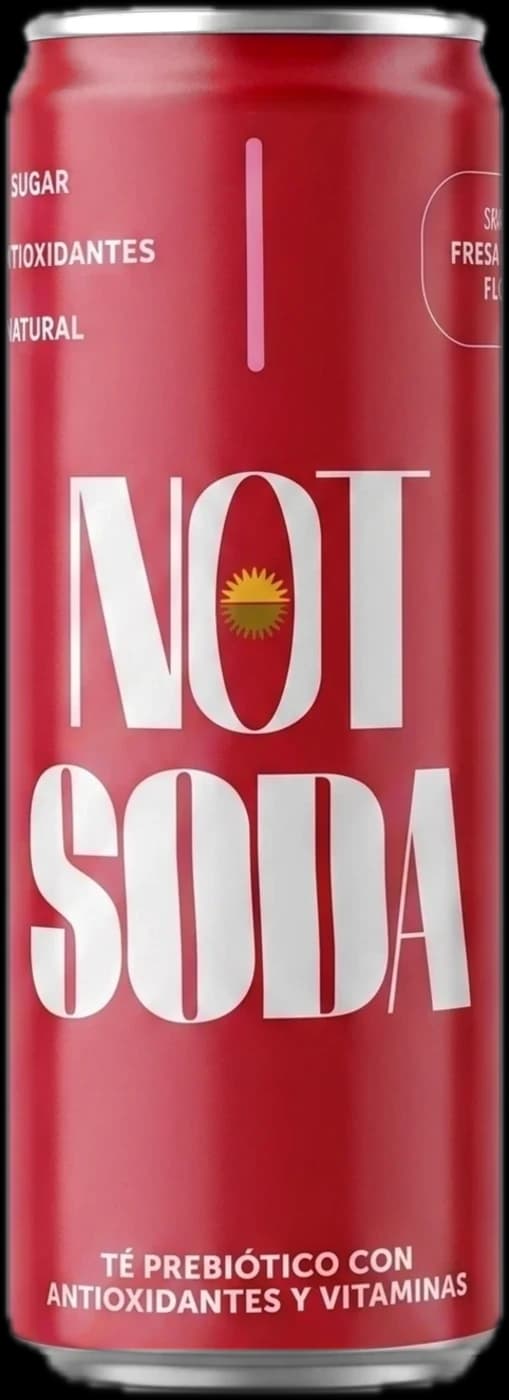 Lata de Not Soda Red